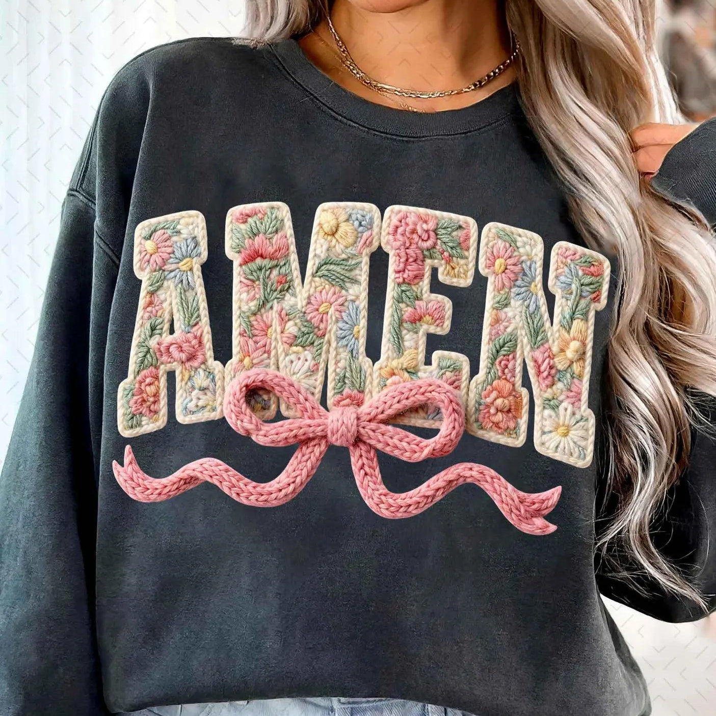 Faux Yarn Amen