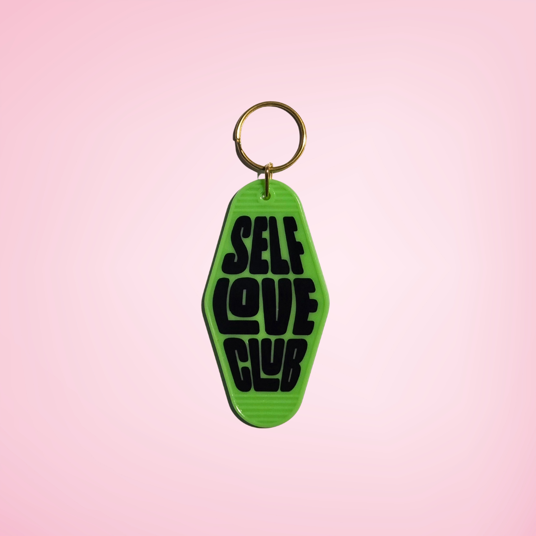 Self Love Club Motel Keychain