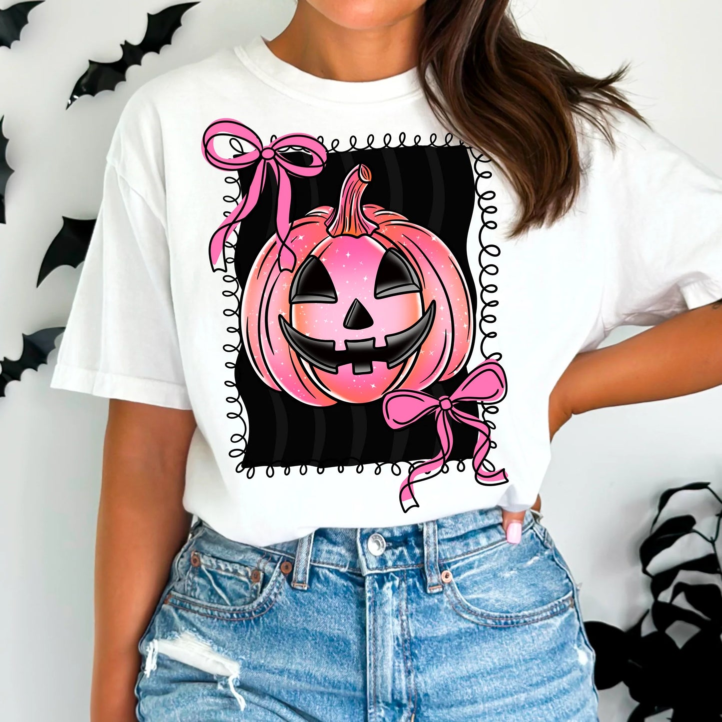 Pink Neon Pumpkin