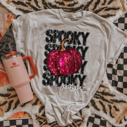 Spooky Season Pink Pumpkin